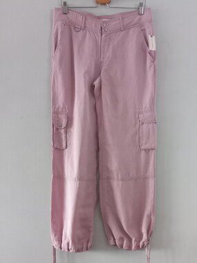 ANTHROPOLOGIE dusty pink cargo pants NWT